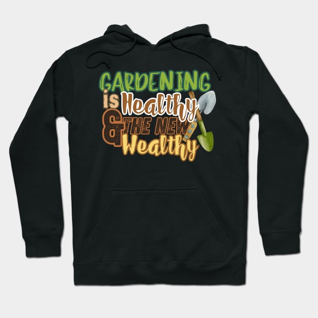 Gardening t-shirt Hoodie by Kikapu creations